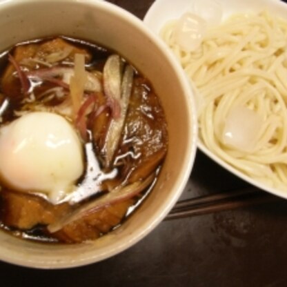 油麩となすの冷やしうどん